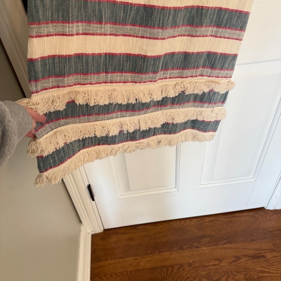 Anthropologie Holding Horses Striped Fringe Shift Dress 45077 - Picture 4 of 11